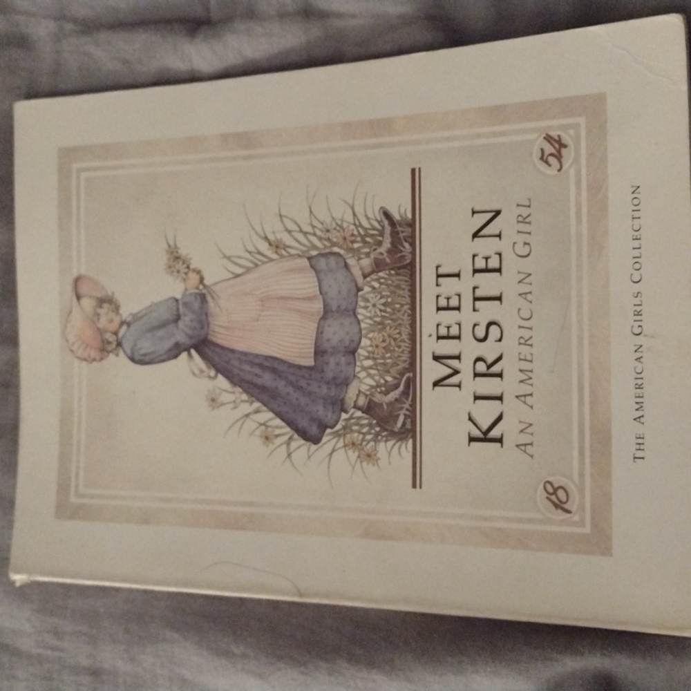 American Girl Book Meet Kirsten
